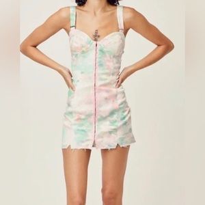 For Love & Lemons Smythe hook & eye dress, size Medium